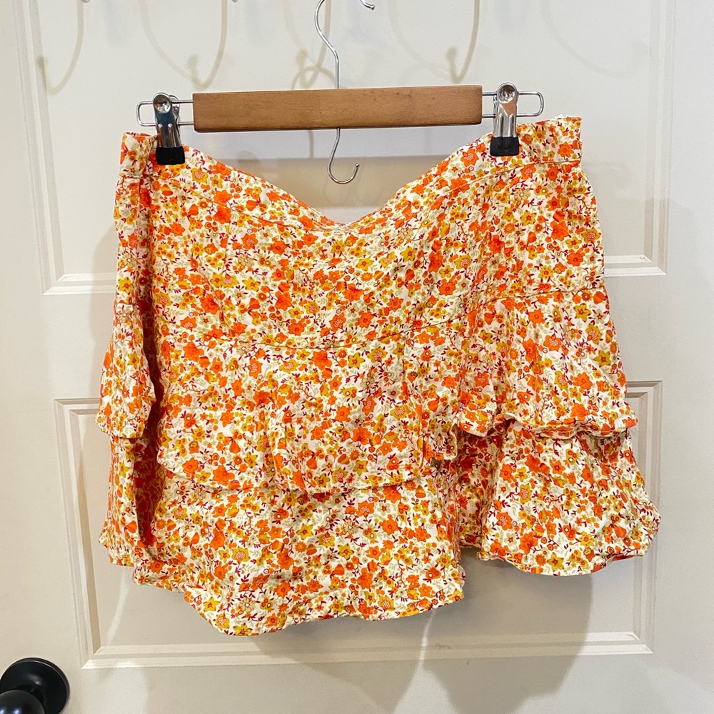 Motel Rocks Ruffle Skirt - Picture 2 of 3